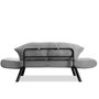 Atelier Del Sofa Genzo - Sofá cama de 2 plazas - Gris